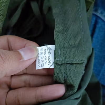 Rhodey Topi Rimba Outdoor Anti Nyamuk UV Protection Boonie Hat - UF122 - Green — gambar 3