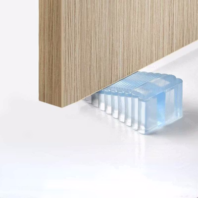 TaffHOME Penahan Pintu Silikon Ganjalan Door Stopper Size S - T01 - Transparent — gambar 3