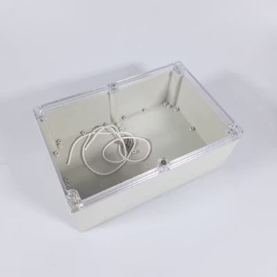 Vange Box Panel Listrik Duradus Junction Box Waterproof 238x160x90mm - VG-I01 - White — gambar 3