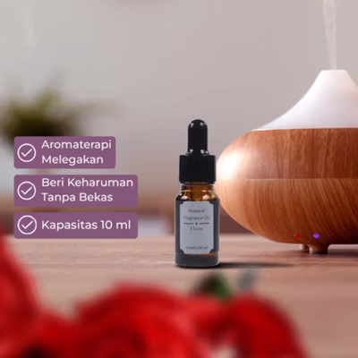 Eighteen Pure Essential Fragrance Oil Minyak Aromatherapy 10ml I Love - RHJY - No Color — gambar 3