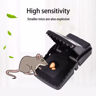 TaffHOME Jebakan Perangkap Tikus Mousetrap Sensitive - ZL-2021 - Black — gambar 3