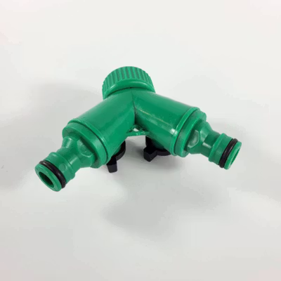 Houseware Splitter Y Konektor Keran Air 2 Cabang Taman 3/4 Inch - HSR-34 - Green — gambar 3