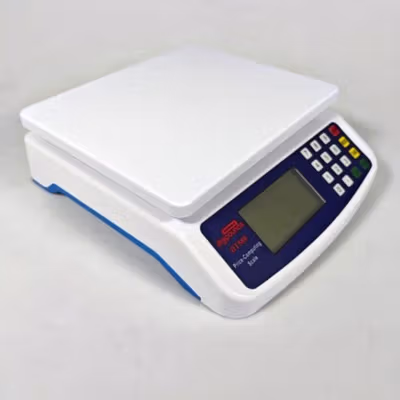 Taffware Digipounds Timbangan Digital Precision LCD Scale Food Plastic 30kg 1g - DT580 - White — gambar 3