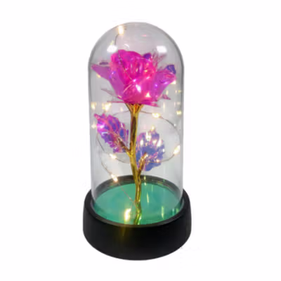 BOFEI Lampu Hias LED Mawar Beauty and The Beast Warm White 3000K 1 PCS - BF01 - Rose — gambar 3