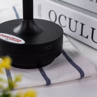 TaffLED Lampu Meja Hias Desk Lamp Restaurant Bar USB 3in1 Color - TW54 - Black — gambar 3