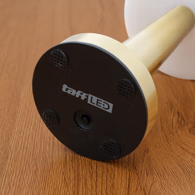 TaffLED Lampu Meja Hias Touch LED USB Rechargeable Tri Color 1W - BRF5 - Golden — gambar 3