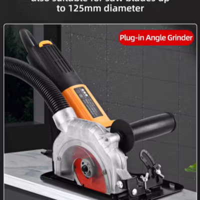 Taffware Stand Gerinda Tangan Adjustable 45 Bevel Saw 100-125mm - DB16 - Silver Black — gambar 3