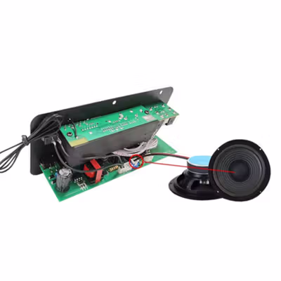 AQIYU Amplifier Board Audio Bluetooth USB FM Subwoofer DIY 30W - D30-II - Black — gambar 3