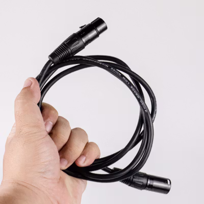 TaffSTUDIO Kabel XLR M/F OFC Microphone Karaoke Shielded 1.8M - BOF30 - Black — gambar 3