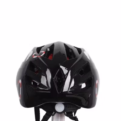 BIKEBOY Helm Sepeda Scooter Anak Tail Light Bicycle Helmet 14 Air Vent - K10 - Black — gambar 3
