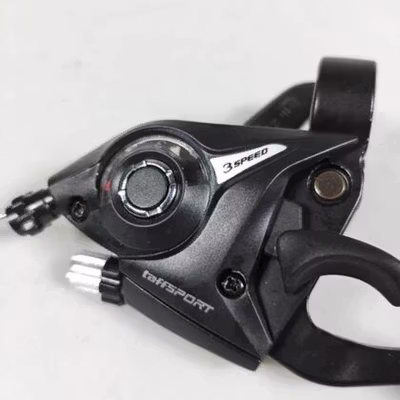 TaffSPORT Shifter Brake Operan Gigi Sepeda Universal 3x8 Speed 2 PCS - EF51 - Black — gambar 3