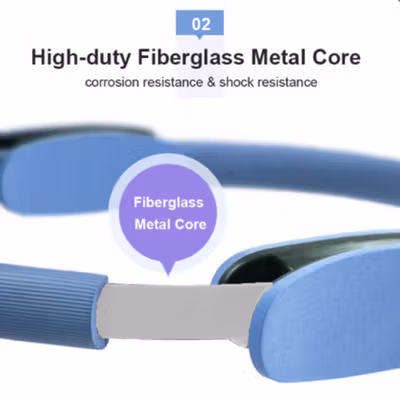 YIWU Magic Ring Resistance Pilates Circle Yoga Fitness 38cm - YW219 - Blue — gambar 3