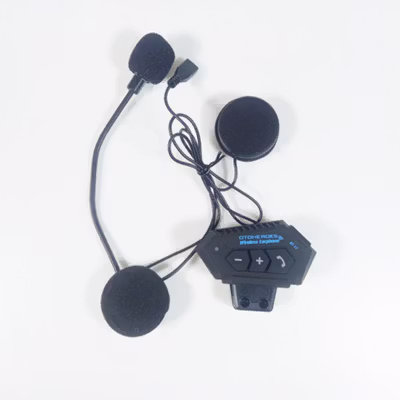 OTOHEROES Headset Helm Bluetooth Call Music Waterproof 500mAh - BT-12 - Black — gambar 3