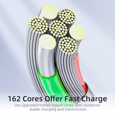 ESSAGER Kabel Data USB Type C Magnetic Rotatable 3A 1M - ES-X33 - Gray — gambar 3
