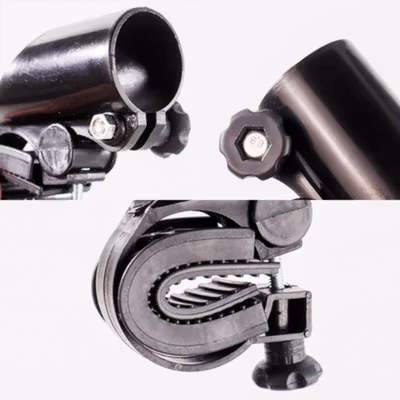 TaffLED Gun Bike Bracket Mount Holder for Flashlight - AB-2955 - Black — gambar 4