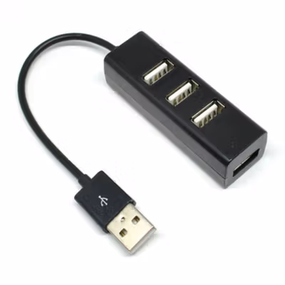 EASYIDEA Portable USB Hub 4 Port - HB3004 - Black — gambar 4