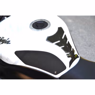 Progrip Tankpad Stiker Tangki Motor Carbon Fiber - BKK-14UD - Black — gambar 4
