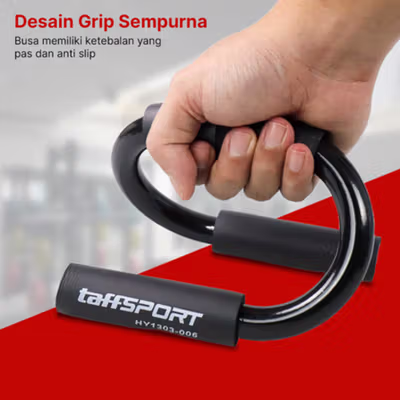 TaffSPORT Handle Push Up Model S - HY1303-006 - Black — gambar 4