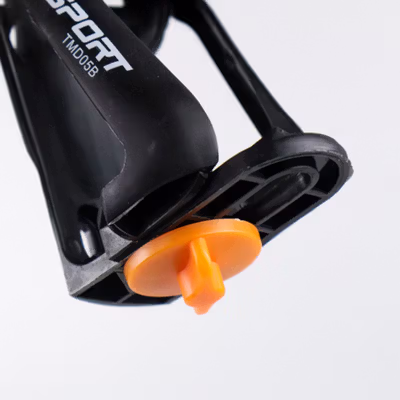 TaffSPORT Holder Botol Minum Sepeda Bottle Cage MTB Adjustable - TMD05B - Black — gambar 4