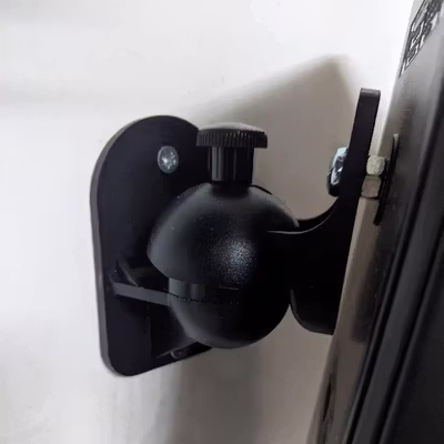 WELSBERG Bracket Universal Sound Speaker Wall Mount 1 Pair - SW-03B - Black — gambar 4