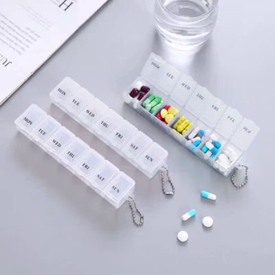 Kotak Obat 7 Day Medicine Tablet Storage - MS01 - Multi-Color — gambar 4
