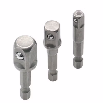 JIGONG Mata Obeng Adaptor Drill Bits Hex Shank 1/4 3/8 1/2 Inch 3 PCS - LK006 - Multi-Color — gambar 4