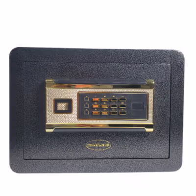 TaffGUARD Kotak Brankas Hotel Safety Anti-Theft Box Password - EB80 - Black — gambar 4