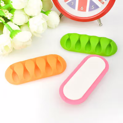 Striveday Klip Kabel Organizer Cable Clip - KR-8005 - Multi-Color — gambar 4