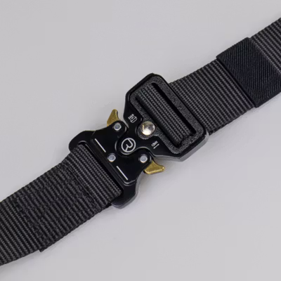 Rhodey Tali Ikat Pinggang Canvas Military Tactical Fast Unlock 120cm - MU055 - Black — gambar 4