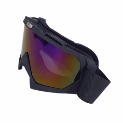 Kacamata Helm Motor Goggles Motocross ATV Windproof - H013 - Black — gambar 4