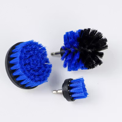 MSHIER Kepala Sikat Bor Elektrik Power Cleaning Head 3 PCS - DB003 - Blue — gambar 4