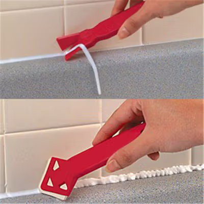 Balight Alat Pembersih Perapi Lem Silikon Sealant Tool Scraper - Red — gambar 4