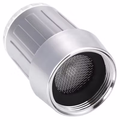 Faucet Light Keran Air LED 7 Warna dengan Konektor - WH-F03 - Silver — gambar 4