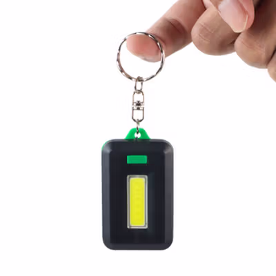 TaffLED Senter LED COB Model Kunci Mobil 450 Lumens - ZK20 - Green — gambar 4