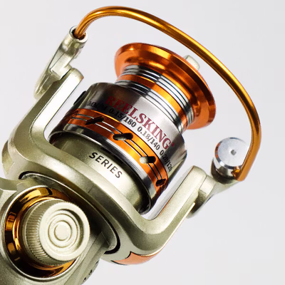 YUMOSHI REELSKING Reel Pancing Spinning Fishing Reel 5.5:1 1000 - EF1000 - Silver — gambar 4