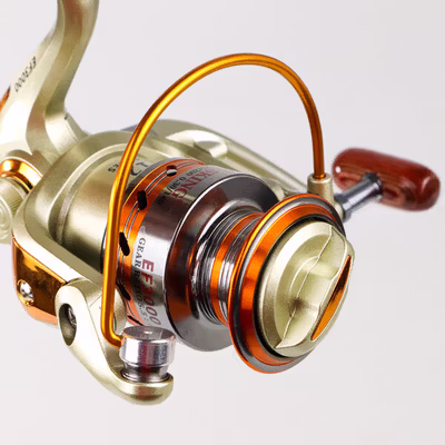 YUMOSHI REELSKING Reel Pancing Spinning Fishing Reel 5.5:1 3000 - EF3000 - Silver — gambar 4