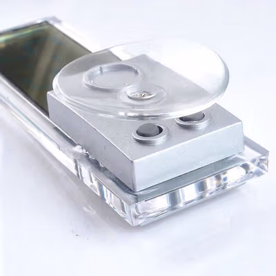 ONEVER Jam Mobil Digital LCD Suction Cup - K-033 - Transparent — gambar 4