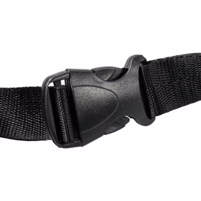 Rhodey Tas Pinggang Selempang Pria Waistbag Bahan Kulit - 1851 - Black — gambar 4