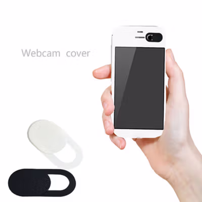 Etmakit Cover Slider Kamera Webcam Privacy - PJ1695 - Black — gambar 4