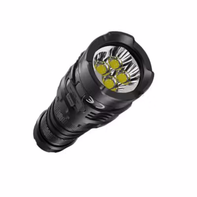NITECORE Senter LED CREE XP-L2 V6 Waterproof IP68 4000 Lumens - P10iX - Black — gambar 4