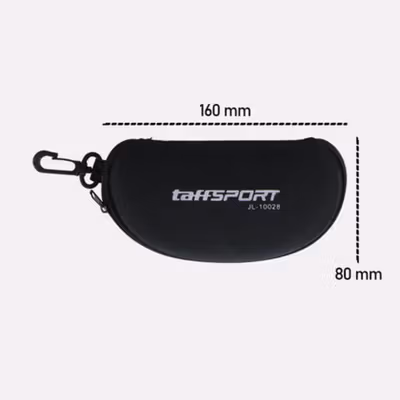TaffSPORT Kotak Kacamata EVA Hardcase Protector Waterproof - JL-10028 - Black — gambar 4