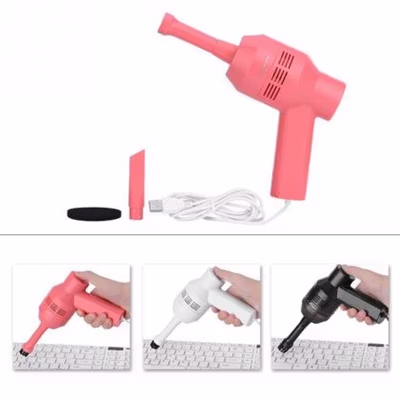 HONK Mini Vacuum Cleaner USB Pembersih Debu Keyboard - HK-6019 - Black — gambar 4