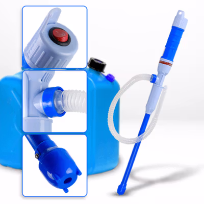 Flexcom Pompa Cairan Oli Minyak Water Liquid Transfer Pump - JT-600 - Blue — gambar 4