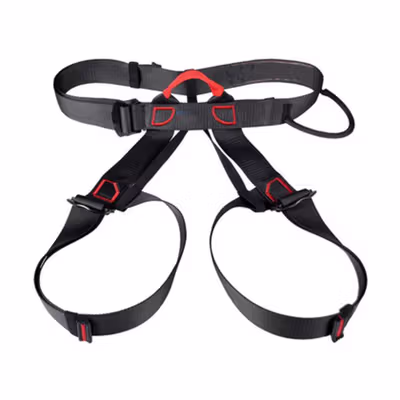 XINDA Safety Belt Universal Half Body Harness Durable Polyester - XD-A9501 - Black — gambar 4