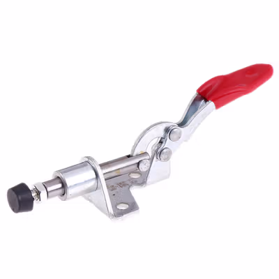 DA LI SHI Penjepit Kayu Heavy Duty Quick Release Push Pull 1 PCS - GH-301 - Silver — gambar 4