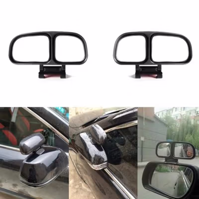 HELE Spion Mobil Kiri Blind Spot Parking Mirror 1 PCS - V-027 - Black — gambar 4