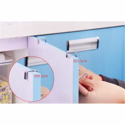 DIVV Gantungan Organizer Rak Dapur 5 Hook - I163 - Silver — gambar 4