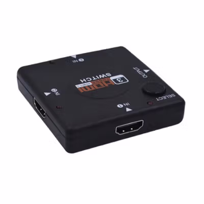 Elistooop HDMI Switcher 3 Port High Definition 4Kx2K - 8075 - Black — gambar 4