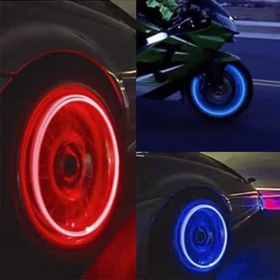 Fireflys Pentil Ban LED Mobil dan Motor 2 PCS - AG10 - Multi-Color — gambar 4