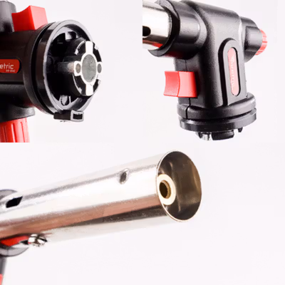 Firetric Kepala Gas Butane Multi Purpose Flame Gun Torch - WS-504C - Black — gambar 4